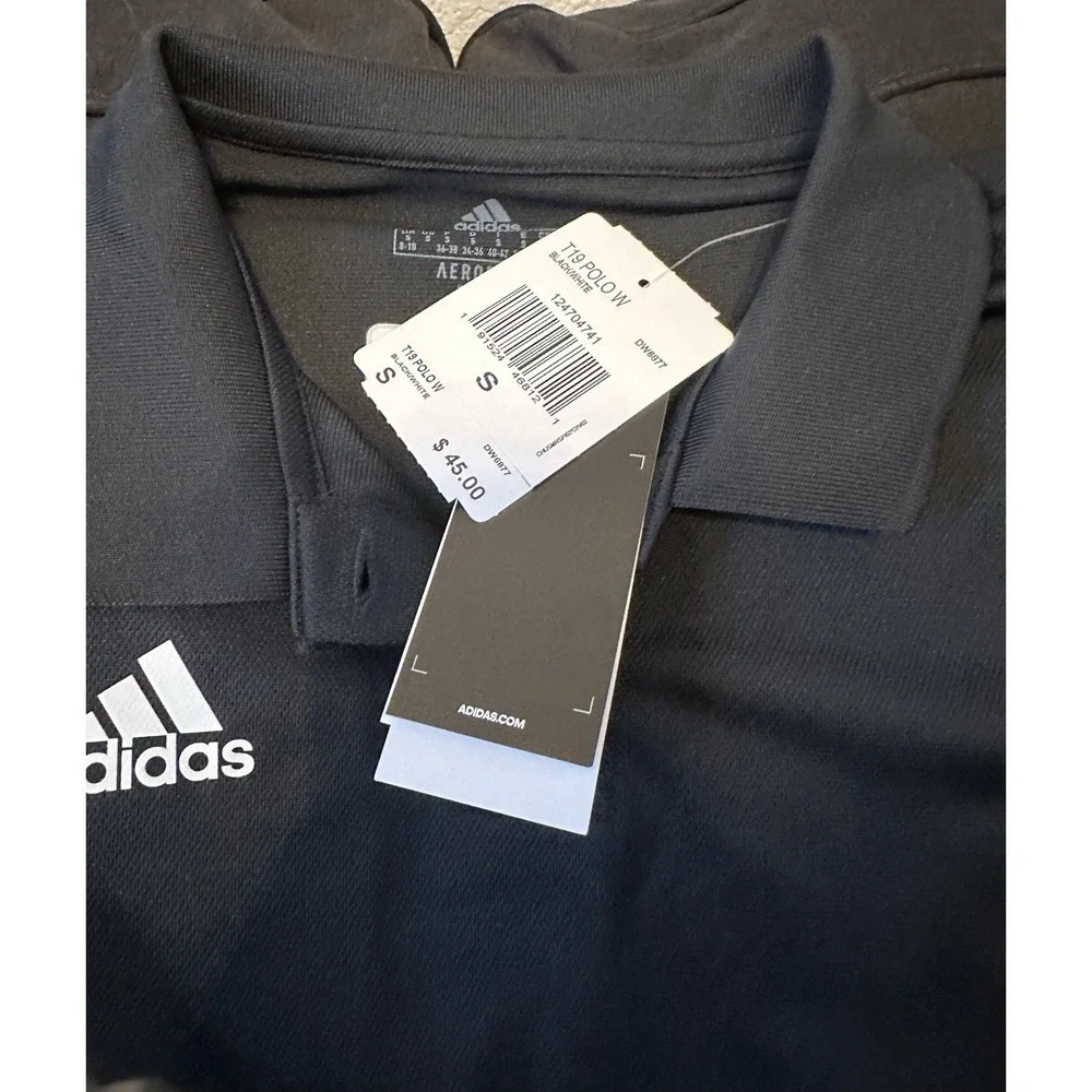Adidas Polo Women's Black New with Tags